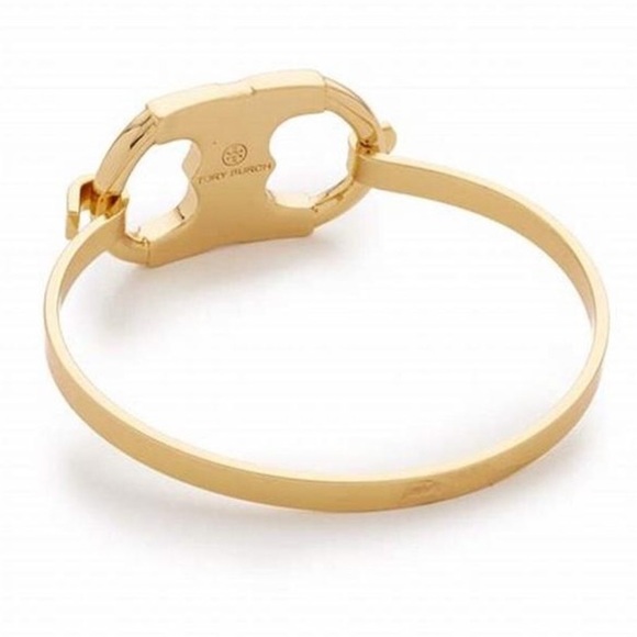 🆕 Tory Burch Authentic Gold Gemini Link ID Bracelet - Picture 9 of 11